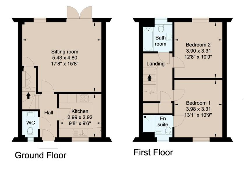 Lion Cottage, Broadway Бродвей Екстер'єр фото